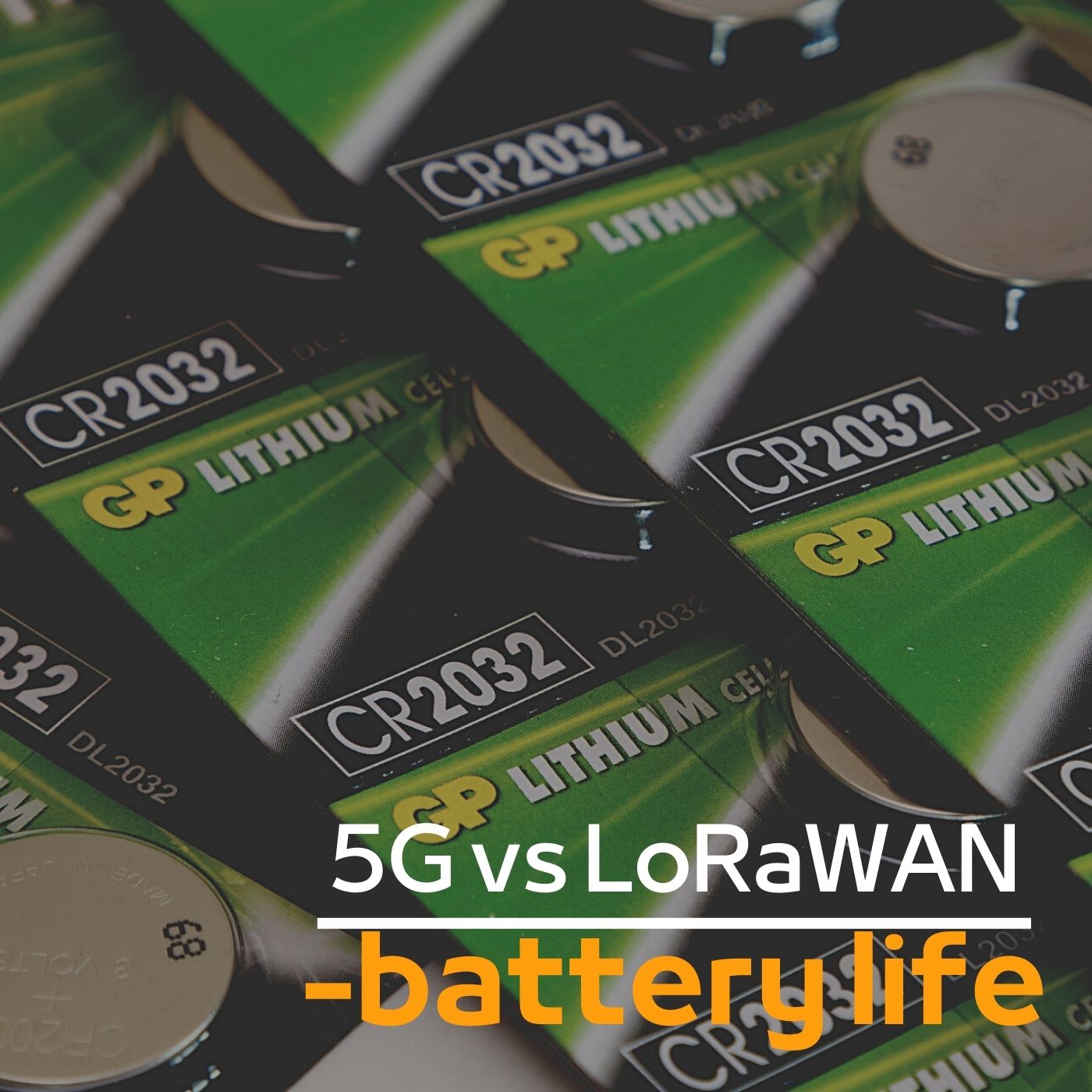 5G vs LoRaWAN battery