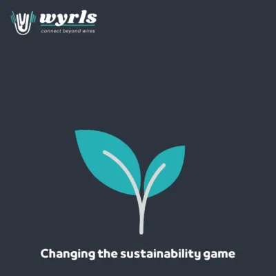sustainable with IoT